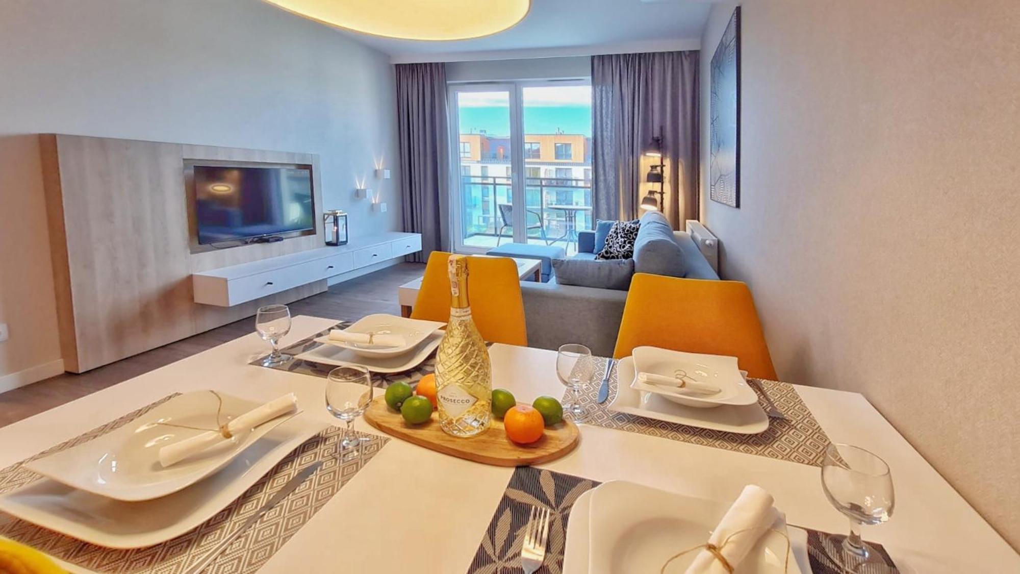 Holiday Home Bel Mare 308C Z Sypialnia I Balkonem Miedzyzdroje Bagian luar foto